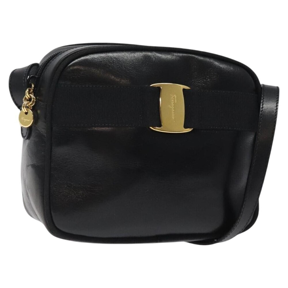 Salvatore Ferragamo Vara Bow camera Leather